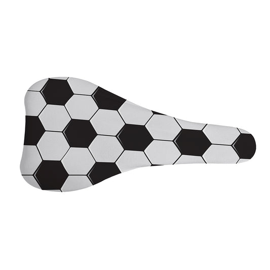 Soccer Ball Print Bicycle Seat Cover