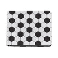 Soccer Ball Print Bifold Wallet
