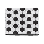 Soccer Ball Print Bifold Wallet