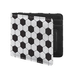 Soccer Ball Print Bifold Wallet