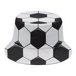 Soccer Ball Print Bucket Hat