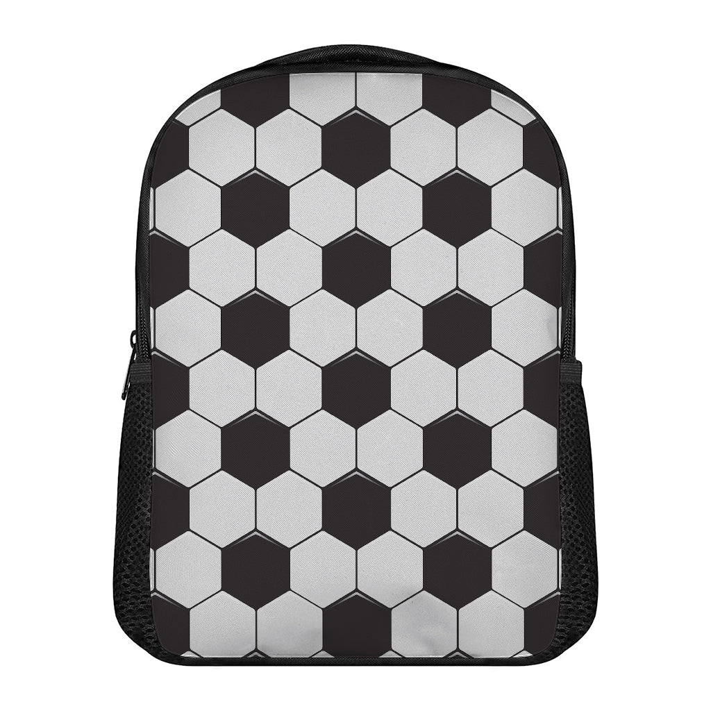 Soccer Ball Print Casual Backpack