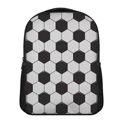 Soccer Ball Print Casual Backpack