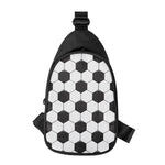 Soccer Ball Print Chest Bag