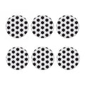 Soccer Ball Print Coaster Set