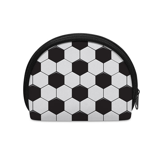 Soccer Ball Print Coin Purse