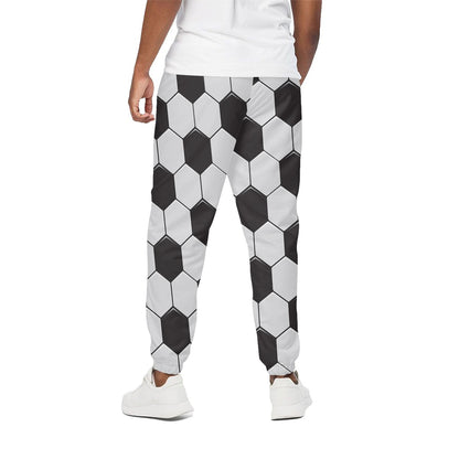 Soccer Ball Print Cotton Pants
