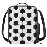 Soccer Ball Print Crossbody Lunch Bag