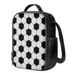 Soccer Ball Print Crossbody Lunch Bag