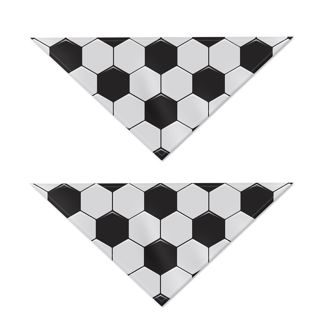 Soccer Ball Print Dog Bandana