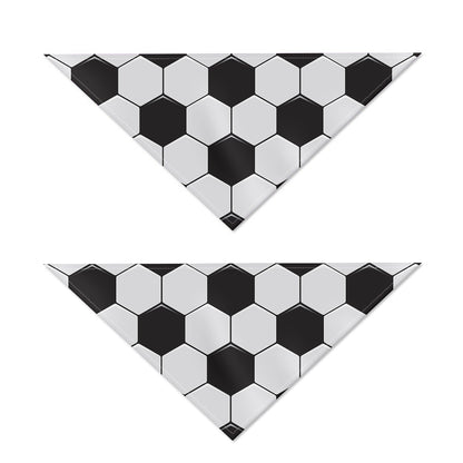 Soccer Ball Print Dog Bandana