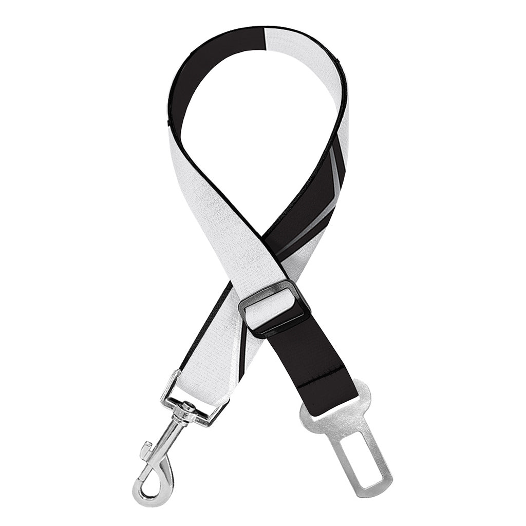 Soccer Ball Print Dog Seat Belt