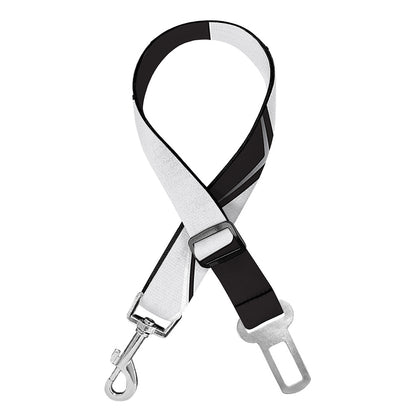Soccer Ball Print Dog Seat Belt