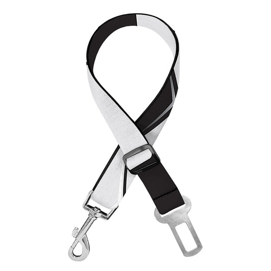 Soccer Ball Print Dog Seat Belt