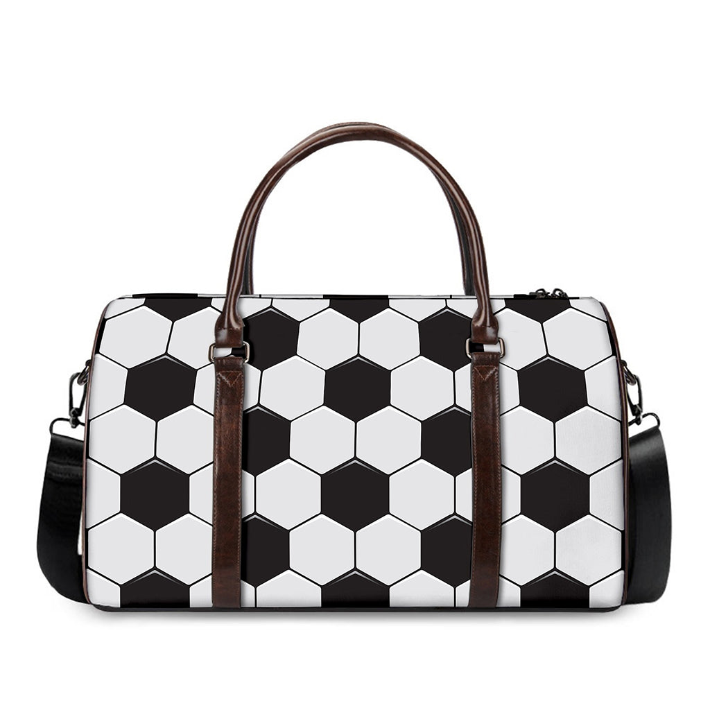 Soccer Ball Print Duffle Bag