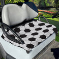 Soccer Ball Print Golf Cart Seat Cover