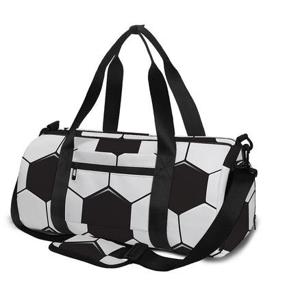 Soccer Ball Print Gym Bag