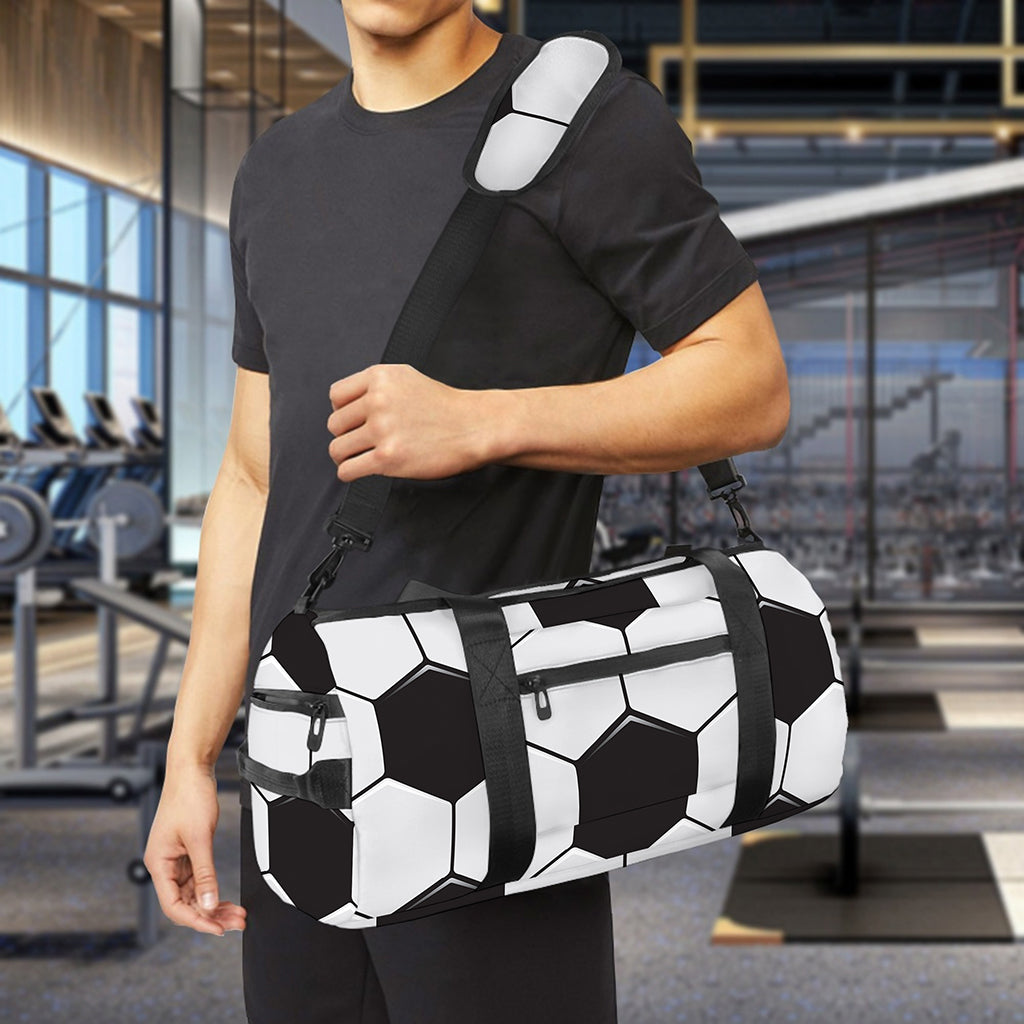Soccer Ball Print Gym Bag
