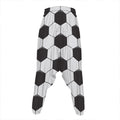 Soccer Ball Print Hammer Pants