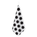 Soccer Ball Print Hand Towel
