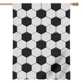 Soccer Ball Print House Flag