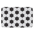 Soccer Ball Print Indoor Door Mat