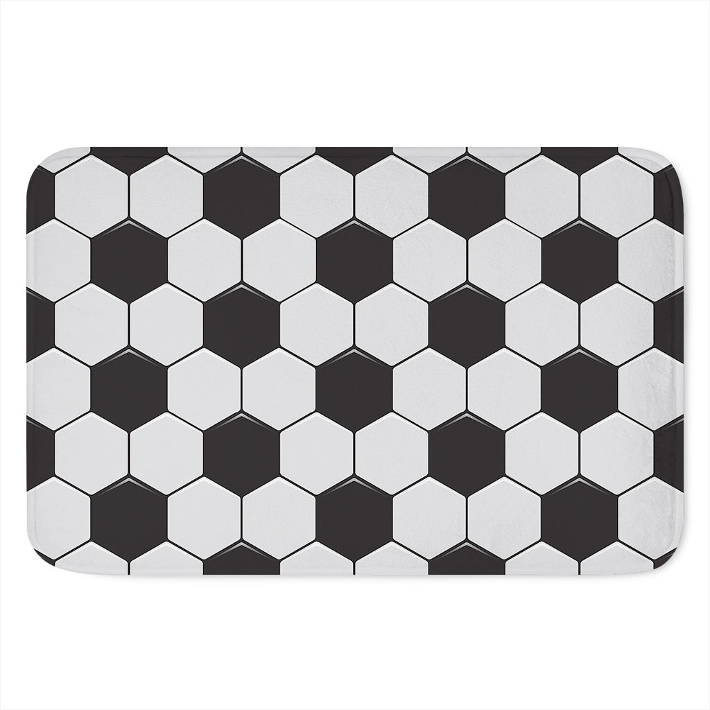 Soccer Ball Print Indoor Door Mat