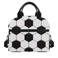 Soccer Ball Print Insulated Lunch Bag