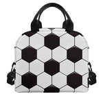 Soccer Ball Print Insulated Lunch Bag