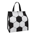 Soccer Ball Print Insulated Lunch Tote