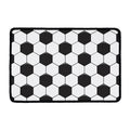 Soccer Ball Print Kitchen Mat