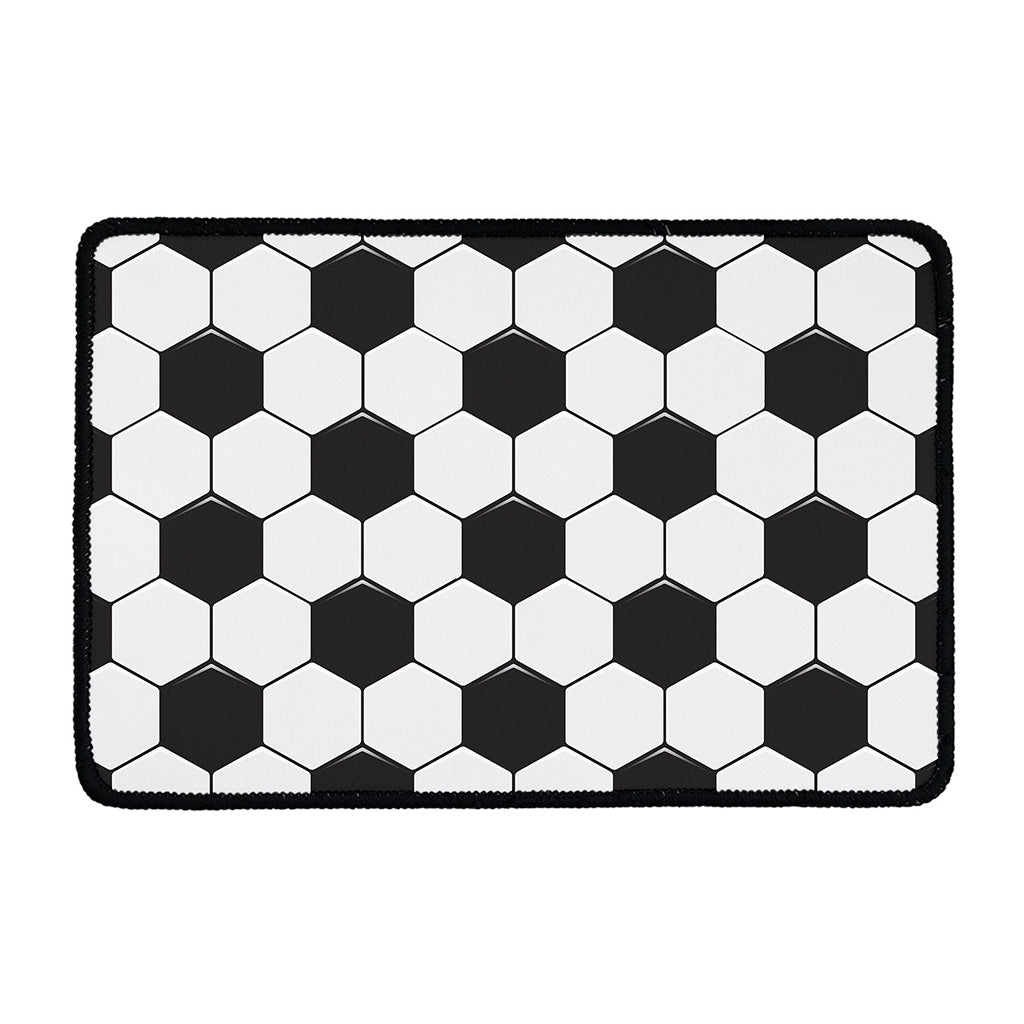 Soccer Ball Print Kitchen Mat