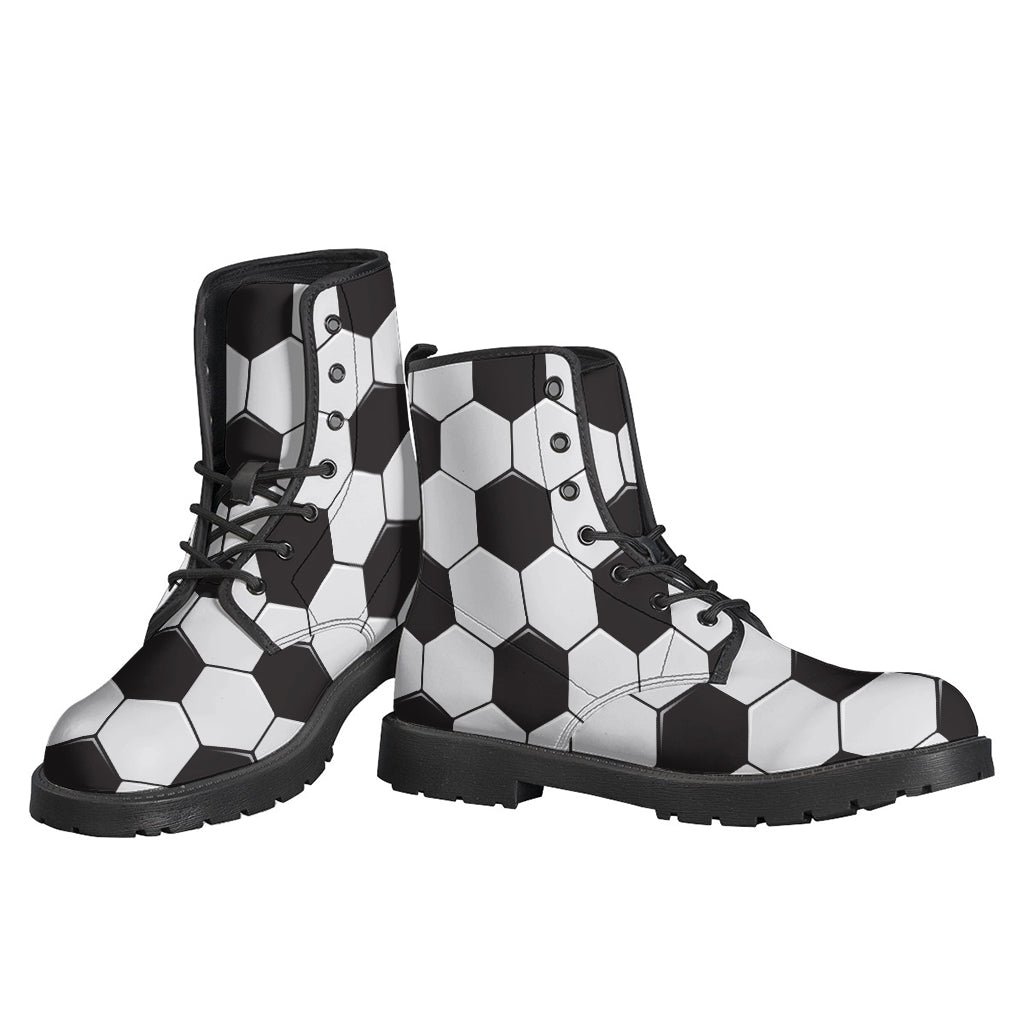 Soccer Ball Print Backpack