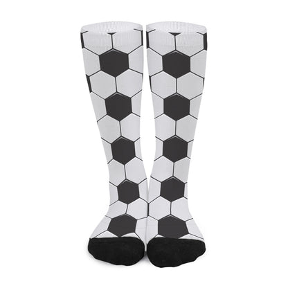 Soccer Ball Print Long Socks
