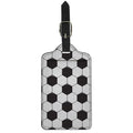 Soccer Ball Print Luggage Tag