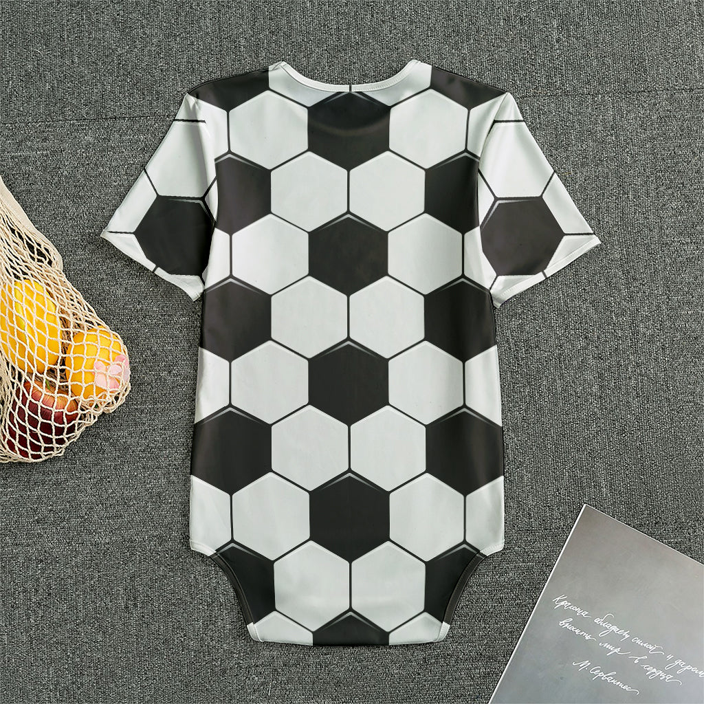 Soccer Ball Print Men's Bodysuit