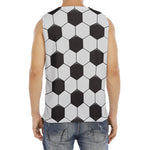 Soccer Ball Print Men's Fitness Tank Top