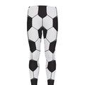 Soccer Ball Print Men's Leggings