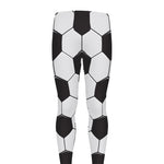 Soccer Ball Print Men's leggings