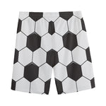 Soccer Ball Print Men's Sports Shorts
