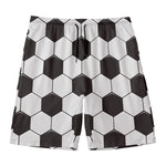 Soccer Ball Print Men's Swim Trunks