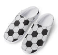 Soccer Ball Print Mesh Casual Shoes