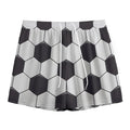 Soccer Ball Print Mesh Shorts