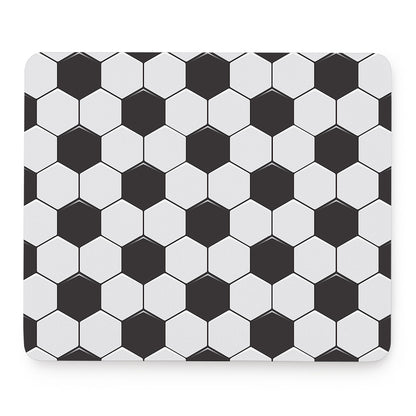 Soccer Ball Print Mouse Pad