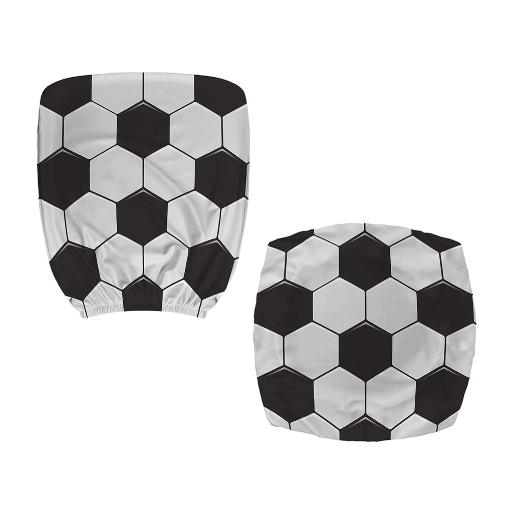 Soccer Ball Print Office Chair Cover