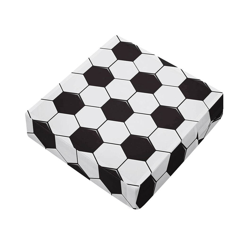 Soccer Ball Print Outdoor Seat Cushion Cover