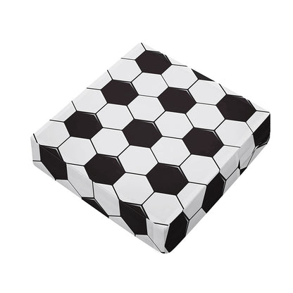 Soccer Ball Print Outdoor Seat Cushion Cover