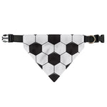 Soccer Ball Print Over The Collar Dog Bandana