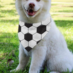 Soccer Ball Print Over The Collar Dog Bandana