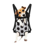 Soccer Ball Print Pet Carrier Backpack